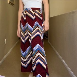 High waisted 3/4 pants